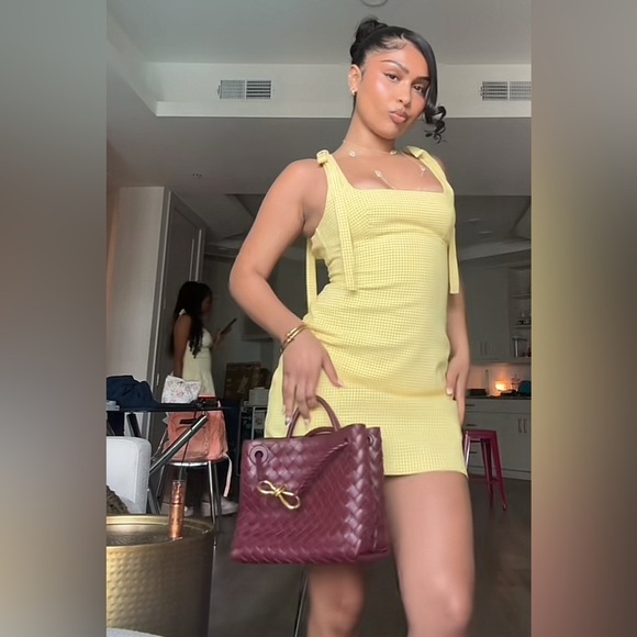 🔥🔥zara  Gingham Mini Dress - Picture 8 of 13